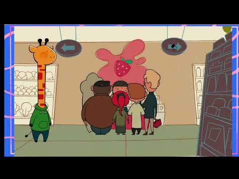 Видео: A Week in the Life of Asocial Giraffe Demo | играет ClowDani