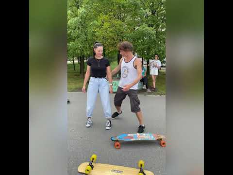 Видео: Открытый урок по активным поворотам и пампингу на лонгборде