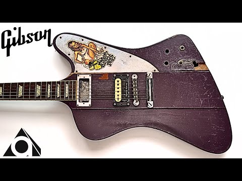 Видео: Восстановленная гитара Gibson в ужасном состоянии.