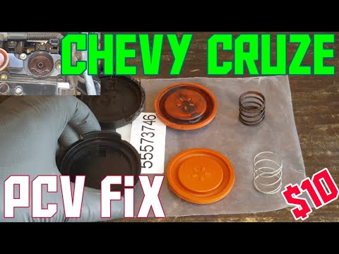 Видео: Как отремонтировать/заменить PCV в клапанной крышке Chevy Cruze 2011-2016