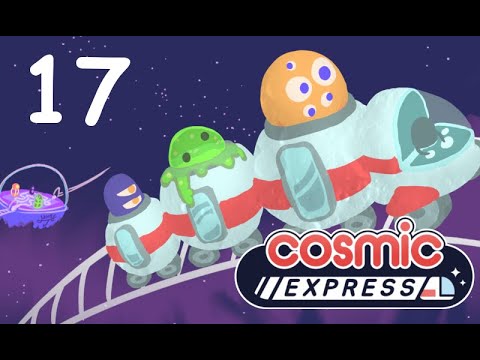 Видео: Cosmic Express #17 (Perseus 10-14 + Delphinus 8-15) | Let'sPlay Слепое Прохождение
