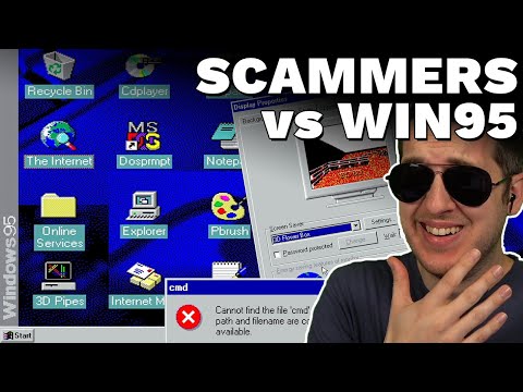 Видео: Заметят ли мошенники, что я использую Windows 95?