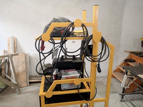 Видео: Как самому сделать тележку для сварочного аппарата