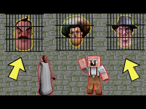 Видео: БАБКА ГРЕННИ И GRANDPA ПОЙМАЛИ И ПОСАДИЛИ ВСЕХ МОНСТРОВ В ТЮРЬМУ ПИТОМЕЦ GRANNY ПЕННИВАЙЗ В МИСС ТИ