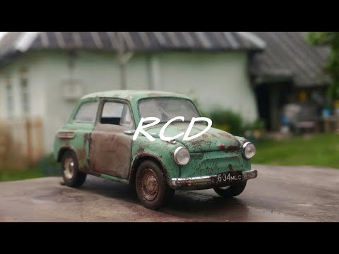 Видео: Процесс состаривания и обзор модели 1/43 ЗАЗ-965 "Запорожец" Deagostini Автолегенды СССР