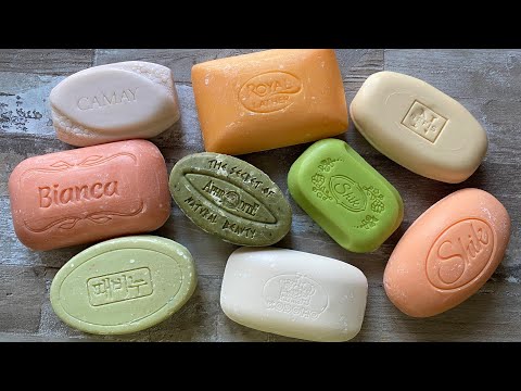 Видео: ASMR Soap cutting | Soap Carving|Резка мыла  | ASMR