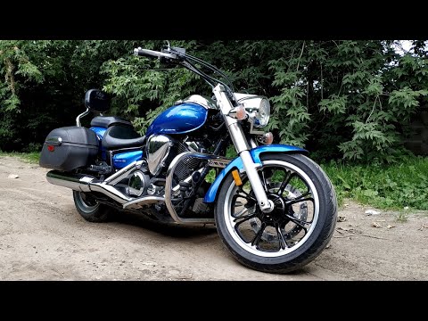 Видео: Yamaha XVS950 обзор. Приятный круизер от Ямахи