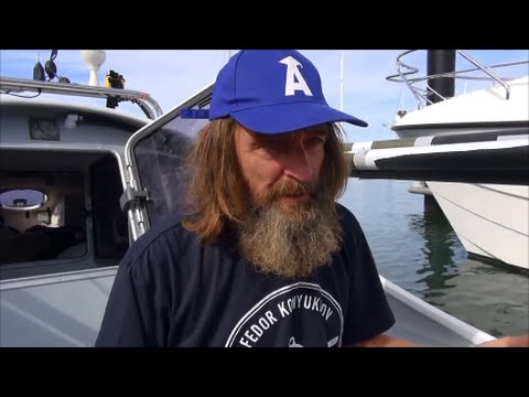 Видео: Фёдор Конюхов. На веслах через Тихий океан. Мобильная лаборатория