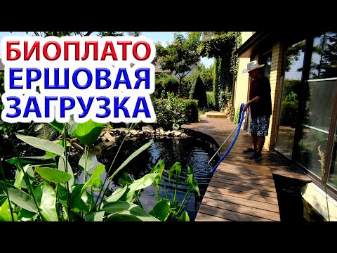 Видео: Биоплато 8 ЛЕТ опыта - лучшая фильтрация пруда  - Ершовая загрузка.