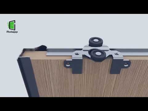 Видео: Установка системы Mars  Rolapp для раздвижных дверей шкафов-купе