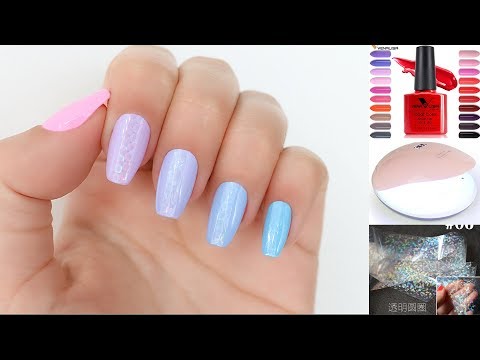 Видео: ALIEXPRESS 💅 ПЕРЕВОДНАЯ ФОЛЬГА 💅 ГЕЛЬ-ЛАКИ VENALISA 💅 ЛАМПА RAINBOW5