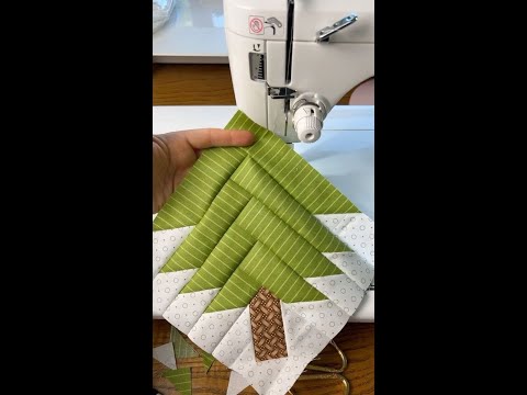 Видео: Новогодняя Елочка Пэчворк Лоскутное шитье Мастер класс