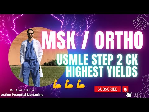 Видео: Концепции MSK и Ortho с наивысшей доходностью для USMLE Step 2 CK (хирургия и семейная медицина)