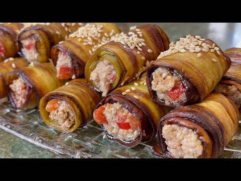 Видео: РУЛЕТИКИ ИЗ БАКЛАЖАНОВ /КАК ПОЖАРИТЬ БАКЛАЖАНЫ ЧТОБЫ НЕ ВПИТЫВАЛИ МАСн