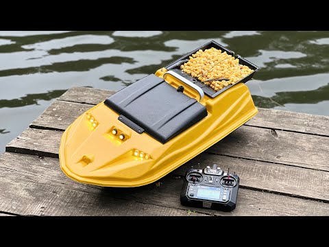 Видео: Кораблик для рыбалки Тигр 3 GPS автопилот ✅ Подробный обзор и завоз рабочих точек на рыбалке
