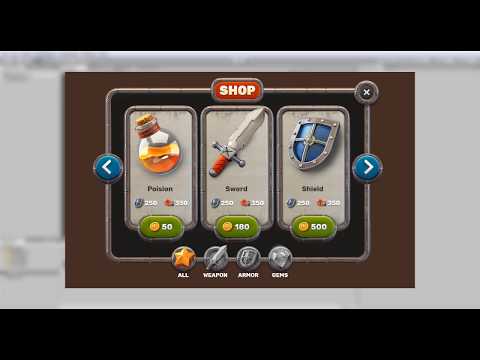 Видео: Как создать UI - пользовательский интерфейс в Unity?