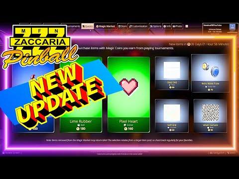 Видео: Zaccaria Pinball — новое обновление и пользовательский интерфейс | Подробный анализ (ПК)