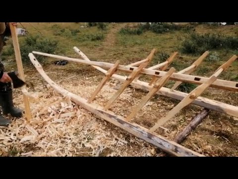Видео: Сборка нарты / Изготовление нарты / Ручная работа (2)
