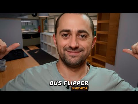 Видео: ПОЛНАЯ ПЕРЕТЯЖКА САЛОНА ➤ Bus Flipper: Renovator Simulator #4