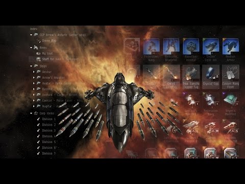 Видео: Eve Online, танкуем броней.
