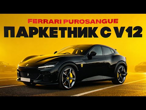 Видео: Тест драйв Ferrari Purosangue. Дикий паркетник с V12! Считаем заклёпки и крутим до отсечки!