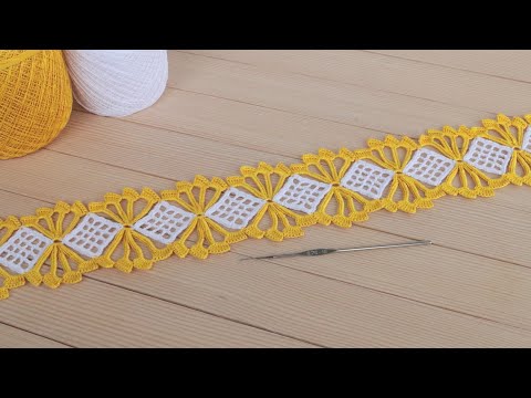 Видео: ЛЕНТОЧНОЕ КРУЖЕВО вязание крючком МАСТЕР-КЛАСС Crochet Tape Lace Tutorial