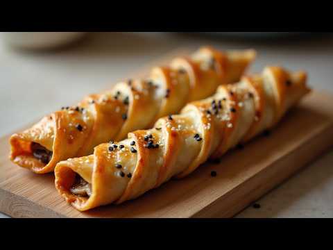 Видео: Роллини больше не покупаю. Нашла очень простой рецепт с курицей и грибами. Съедают все за 3 минуты