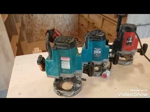 Видео: Фрезера Makita 3612C, Maktek mt360, Спец мфу-2000.