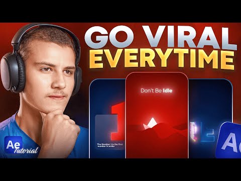 Видео: Как создать 3 вирусные высококачественные анимации в After Effects! (Руководство 2025 года)