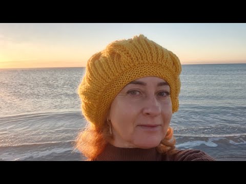 Видео: #Обьмная шапкп спицами#вязанная шапка#МК Виктории Плантовой#2025#