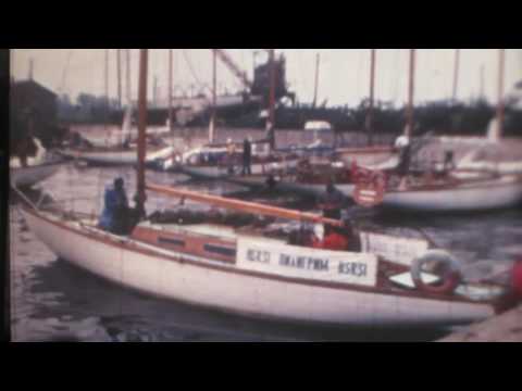 Видео: VII всесоюзные гонки крейсерских яхт на кубок Балтийского моря 1977год
