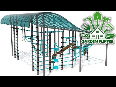 Видео: СПОРТИВНАЯ ПЛОЩАДКА ► Garden Flipper #8