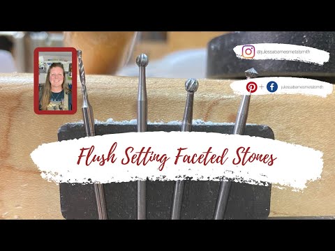 Видео: В режиме реального времени: пошаговая инструкция по установке круглых ограненных драгоценных камн...