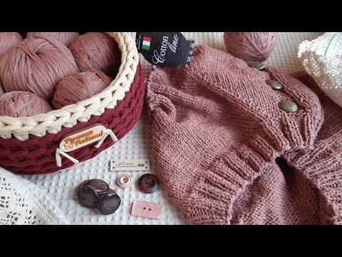 Видео: ВЯЗАНИЕ🧶 Начала Новый Процесс / Футболка из Хлопка со Льном #вязание