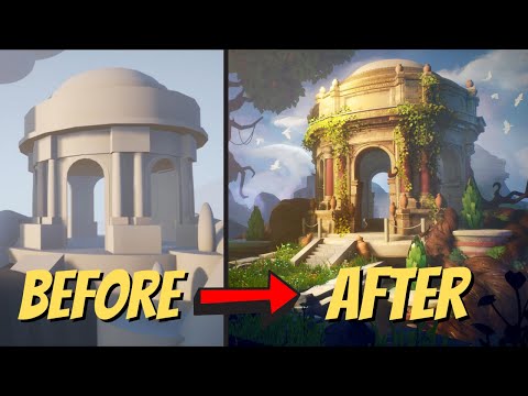 Видео: Создание стилизованных трехмерных сред в Unreal Engine