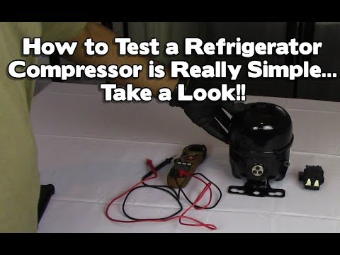 Видео: Ремонт холодильника: не охлаждает и не морозит? Как проверить компрессор... LG, Samsung, Maytag