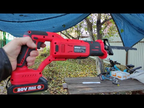 Видео: Аккумуляторная сабельная пила WOSAI MT-Series 20V WS-M5 Cordless Reciprocating Saw #wosai #vvosai