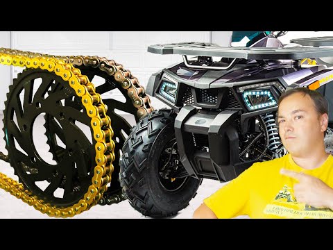 Видео: Как натянуть цепь в квадроцикле Motoland Wild Track X 200