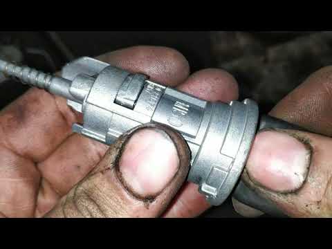 Видео: Как заменить сердцевину замка зажигания на Daewoo Matiz