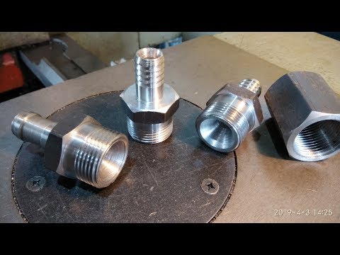Видео: Трубная резьба и обороты.