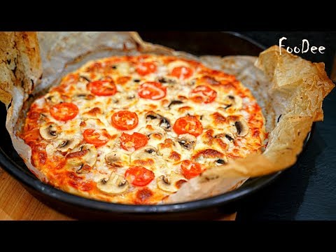Видео: Пицца БЕЗ теста за 5 минут Вашего времени! Быстрый, простой и очень вкусный ужин