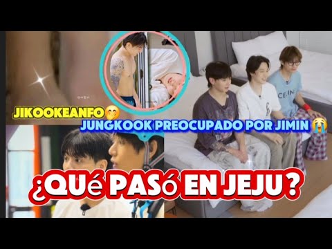 Видео: Что произошло на Чеджу?  🥺 Jk беспокоится о Чимине 😭 Джикокеандо ❤️🐰🐥