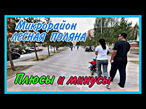 Видео: Микрорайон ЛЕСНАЯ ПОЛЯНА/КОСШЫ. Плюсы и минусы микрорайона. Новый Казахстан.