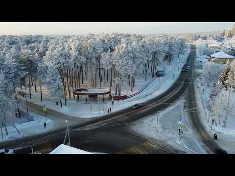 Видео: Снежный Заводоуковск.