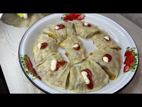 Видео: Ханум.🤤Орама нан 😌.Еріншектің мантысы😋#орама #ханум