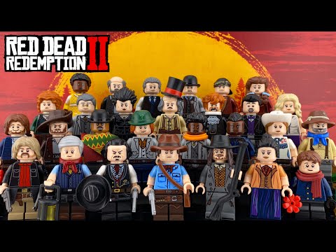 Видео: LEGO Red Dead Redemption 2 | Как собрать всех главных героев