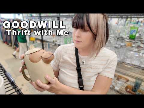 Видео: Первые шансы на свежие тележки в Goodwill – результаты Thrift Flip!