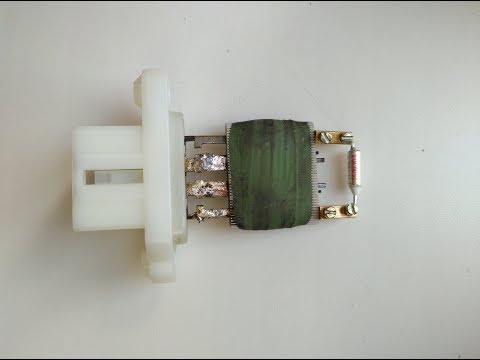 Видео: Не работает вентилятор печки на 1,2,3, положении. Ford Fiesta. Форд Фиеста.