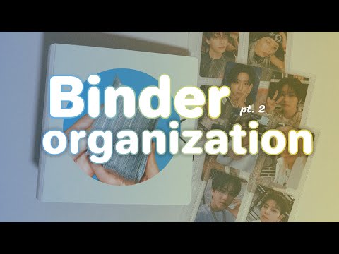 Видео: Организация биндера с предзаказками || POB's binder organizing pt. 2