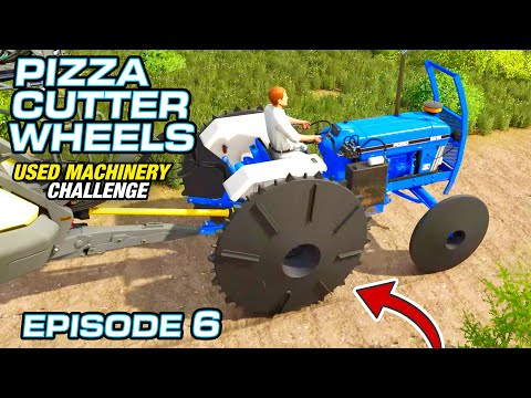 Видео: Из ножей для пиццы получаются хорошие колёса? - Farming Simulator 25 | Survival X4 - Эпизод 6